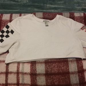 Super cute long sleeve crop top!size M